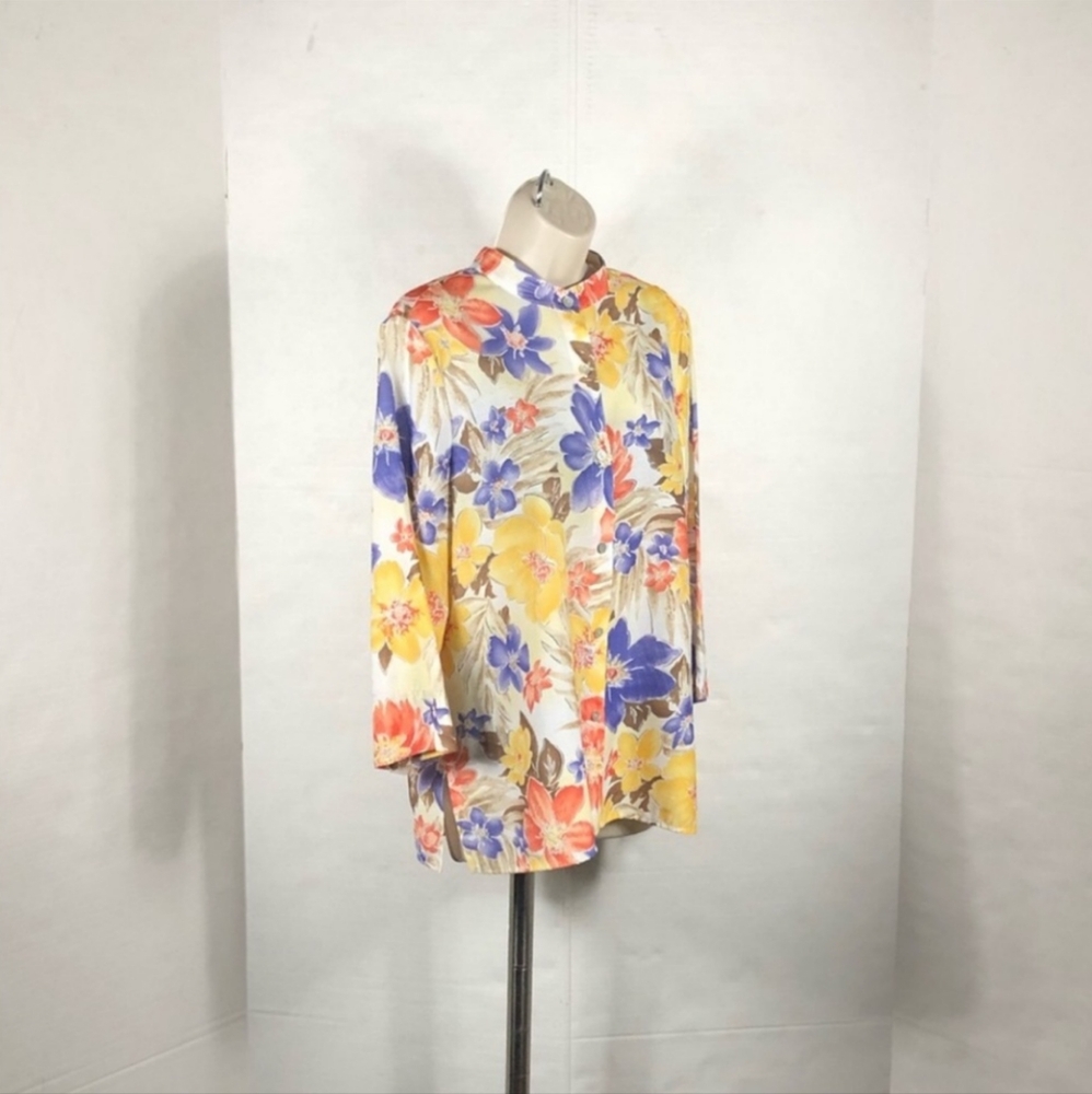 Alfred Dunner button down blouse Size 12